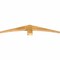 Ekena Millwork Bellingham Rough Sawn Timber Gable Bracket, Western Red Cedar, 48"W x 8"H x 2"D x 4"F, 4/12 Pitch GBW048X08X0204BEL00RWR - alternate 5